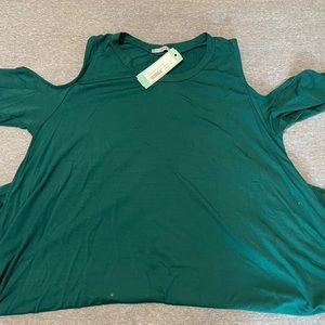 Jolie cold shoulder tunic dress